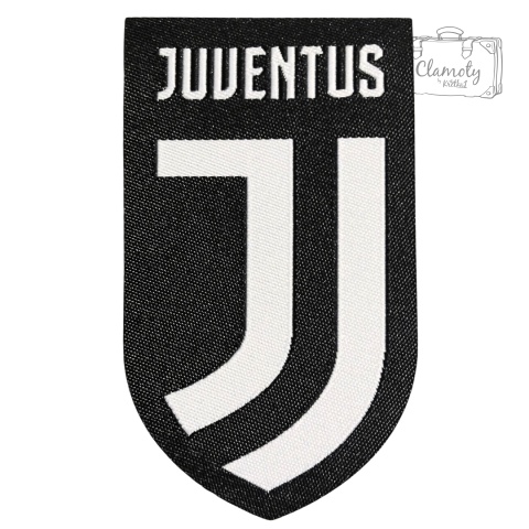 Naszywka Naprasowanka Termo Łatka Juventus Italy Club 8 x 4,5 Cm