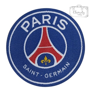 Naszywka Naprasowanka Termo Łatka Paris Saint Germain Club 7 x 7 Cm