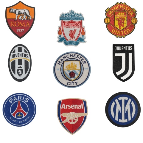 Naszywka Naprasowanka Termo Łatka Real Madrit Football Club 8,5 x 6 Cm