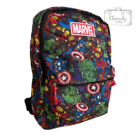 Plecak Szkolny Na Suwak Marvel Avengers Postacie 2 Komory