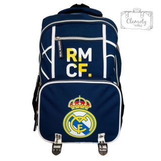 Plecak Szkolny Sportowy Piłkarski Real Madryt Granat RMCF 3 Komory