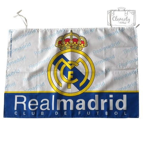 Flaga Flag Satynowa Do Zawieszenia Real Madrit Football Club