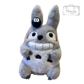 Maskotka Pluszak Zabawka Mój Przyjaciel Totoro Szara 25cm