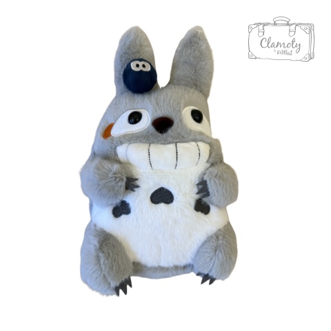 Maskotka Pluszak Zabawka Mój Przyjaciel Totoro Szara 25cm