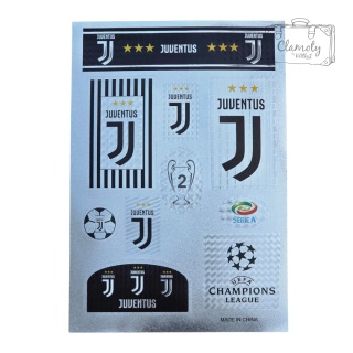 Zestaw Naklejek Naklejki Piłkarskie Juventus Turyn