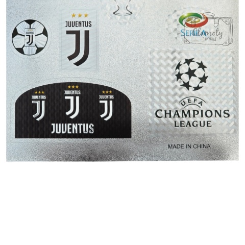 Zestaw Naklejek Naklejki Piłkarskie Juventus Turyn