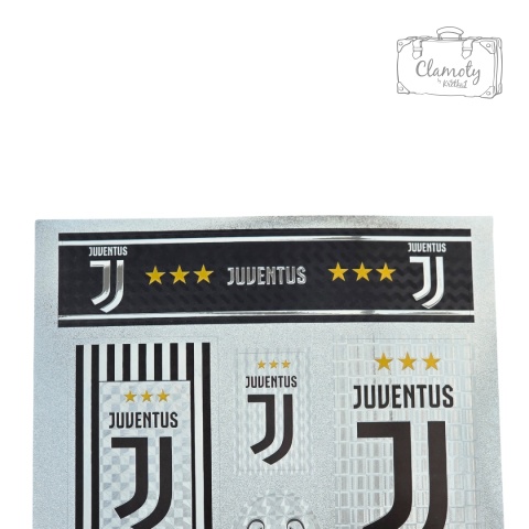 Zestaw Naklejek Naklejki Piłkarskie Juventus Turyn
