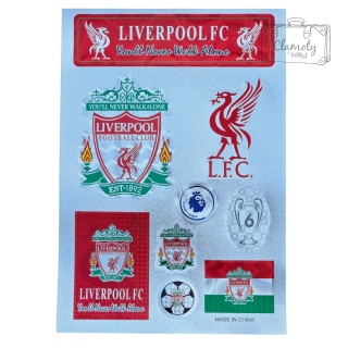 Zestaw Naklejek Naklejki Stickers Piłkarskie Liverpool FC