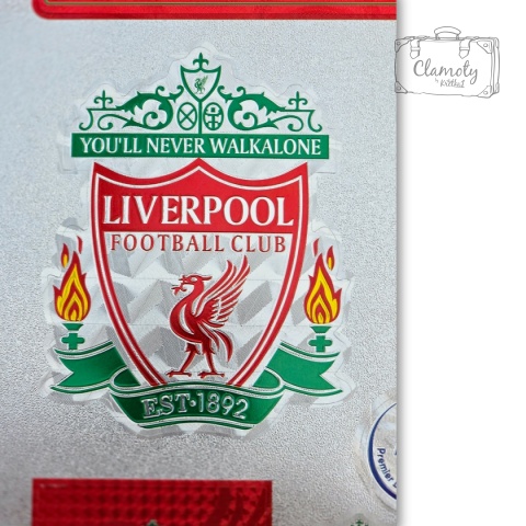 Zestaw Naklejek Naklejki Stickers Piłkarskie Liverpool FC