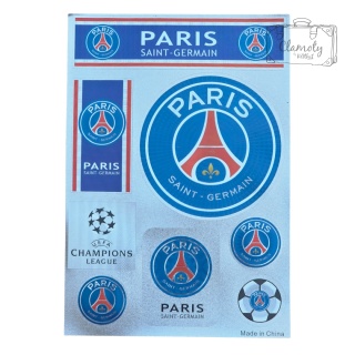 Zestaw Naklejek Naklejki Stickers Piłkarskie Paris Saint Germain PSG