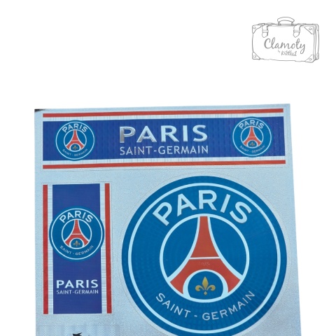 Zestaw Naklejek Naklejki Stickers Piłkarskie Paris Saint Germain PSG