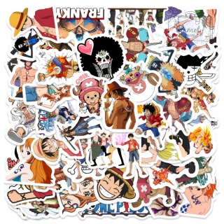 Zestaw Naklejek Wlepki StickerBomb Anime One Piece Luffy Zoro N682