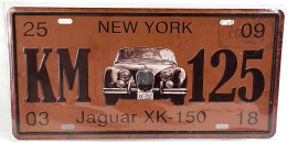 Jaguar Tabliczka Tablica Blacha Ozdobna New York